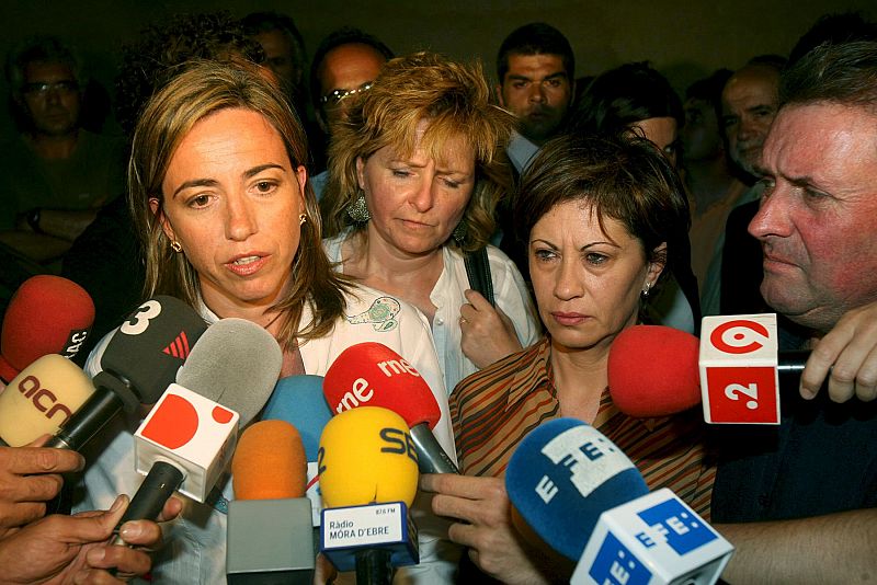 Carme Chacón y Elena Espinosa