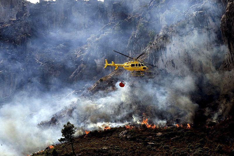 Incendio en Alicante