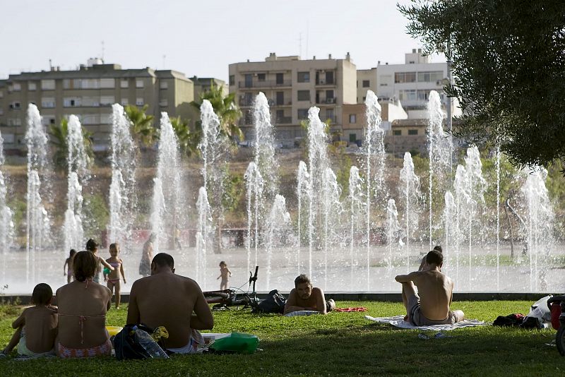 El calor en Palma de Mallorca