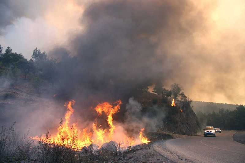 Incendio en Las Hurdes