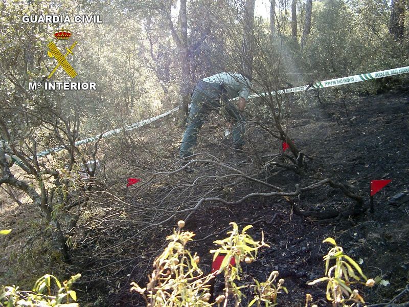 Incendio en Villanueva de la Cañada