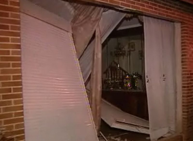 Atentado casa cuartel en Burgos