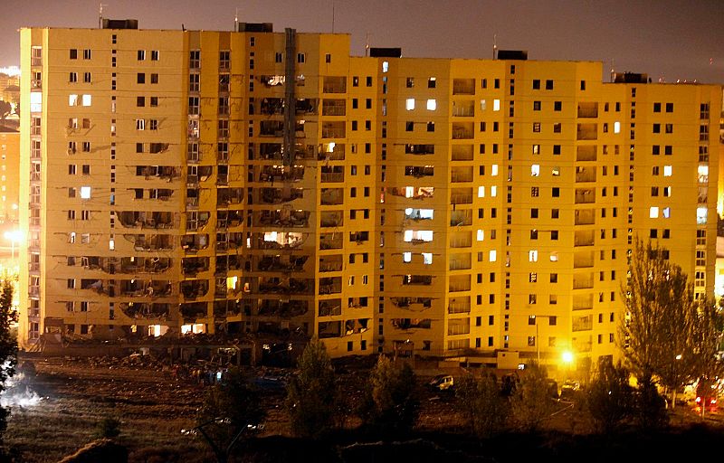Atentado contra la casa cuartel de Burgos