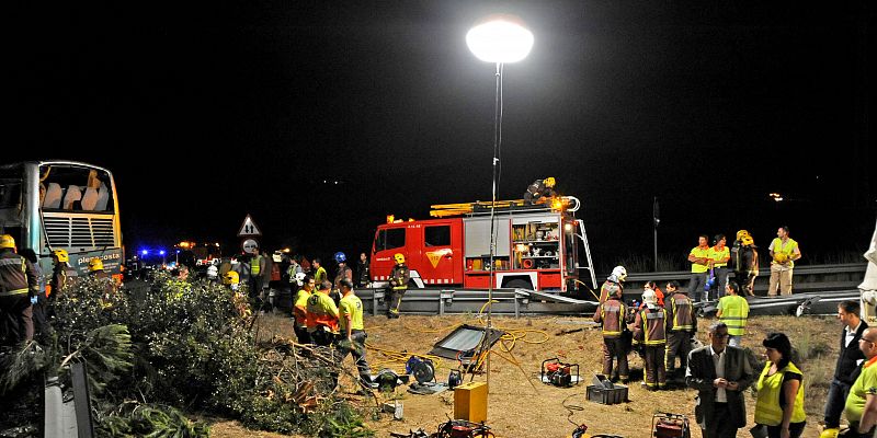 Accidente en Sant Pol de Mar