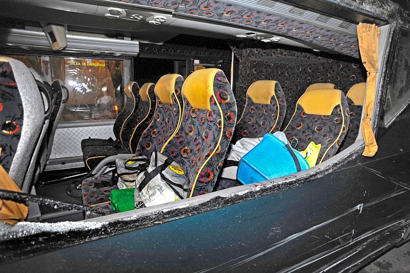 Accidente en Sant Pol de Mar