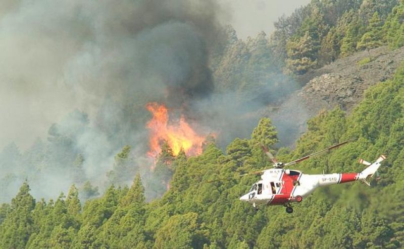 INCENDIO EN LA PALMA