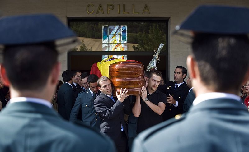 Entierro de Carlos Saenz de Tejada en Burgos