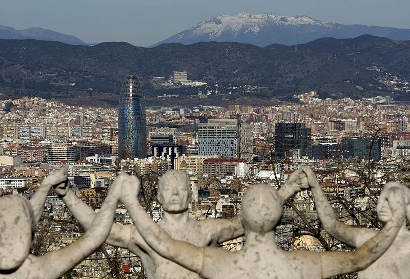 Barcelona vista desde el Montjuich