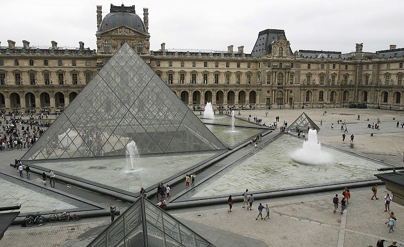 Vista General del Museo Louvreen París