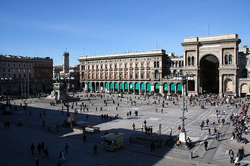 Plaza del Duomo de Milán