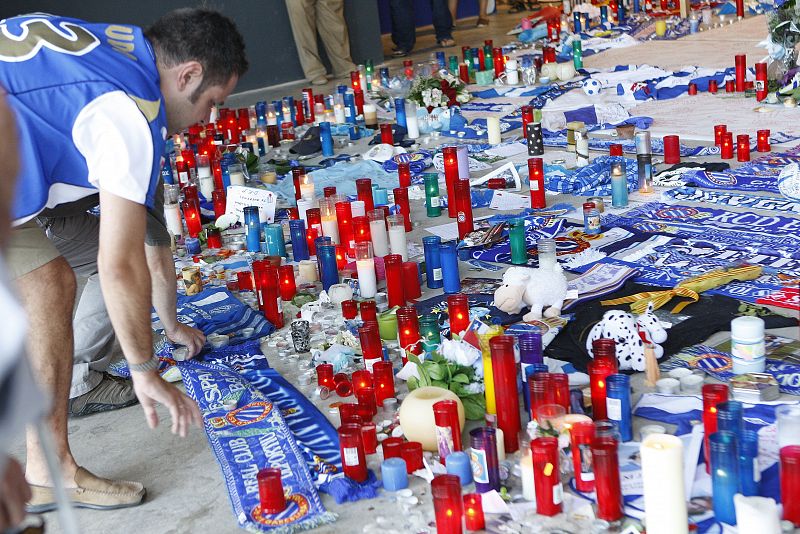 MUERTE DANI JARQUE, CAPITÁN DEL ESPANYOL