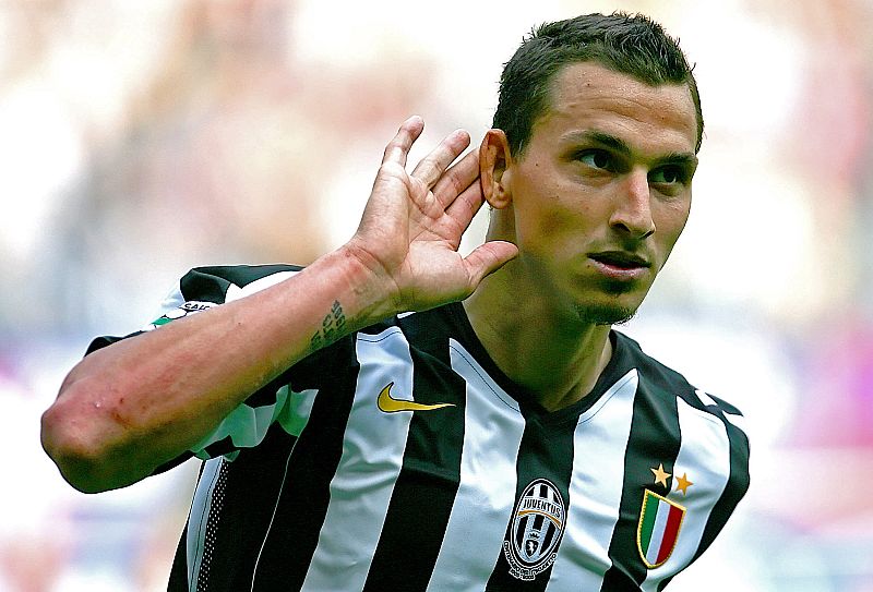 Con la Juventus, Ibrahimovic participó en la consecución de los dos 'Scudettos' que le fueron invalidados por el 'Moggigate'