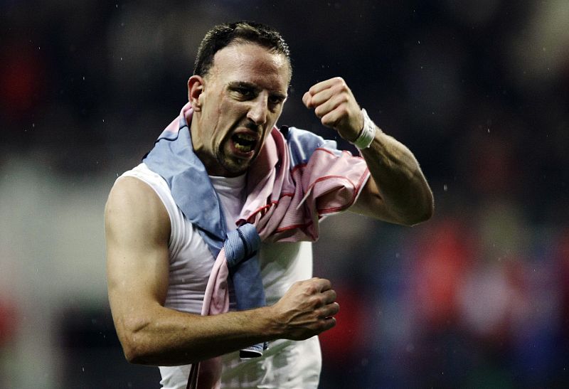 Una de las mejores cualidades de Ribery es su total compromiso con el equipo en el campo