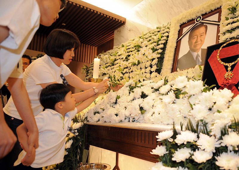 FUNERAL DEL EX PRESIDENTE DE COREA DEL SUR KIM DAE-JUNG