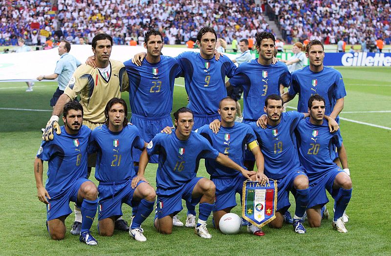 Once titular de Italia en la final del Mundial 2006 celbrado en Alemania