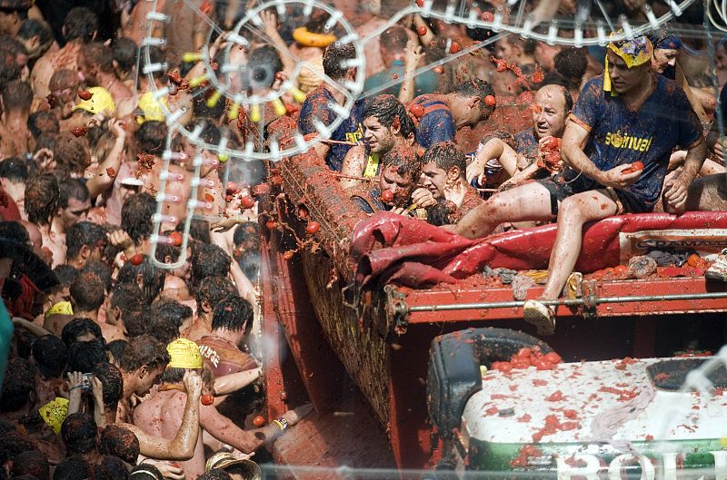 Tomatina en Buñol
