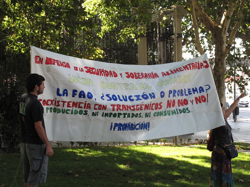 Concentración La Unión de Agricultores y Ganaderos