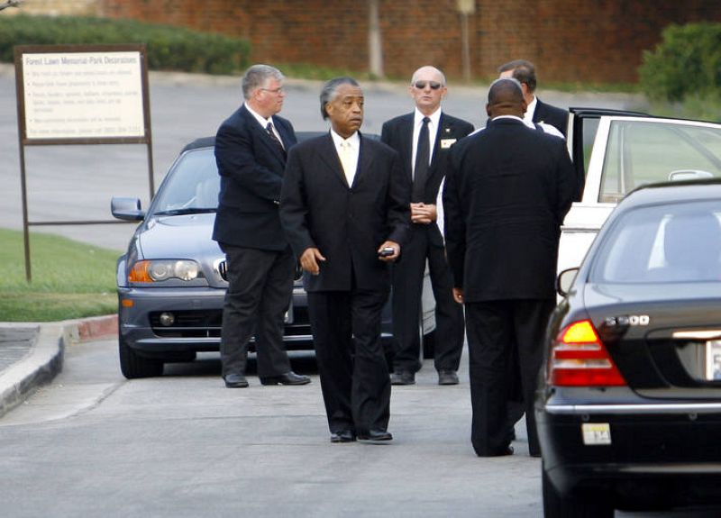 El entierro de Michael Jackson en imágenes