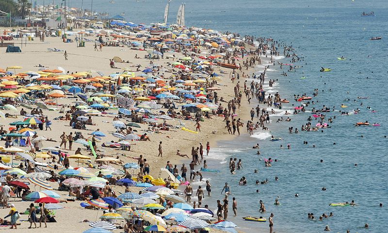 Playa barcelonesa