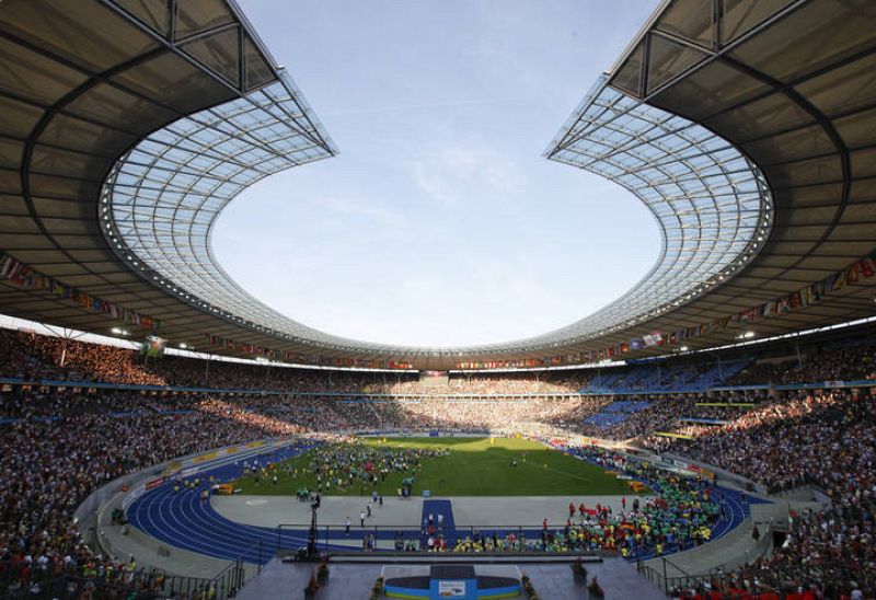 Ceremonia de clausura de los campeonatos de atletismo de 2009
