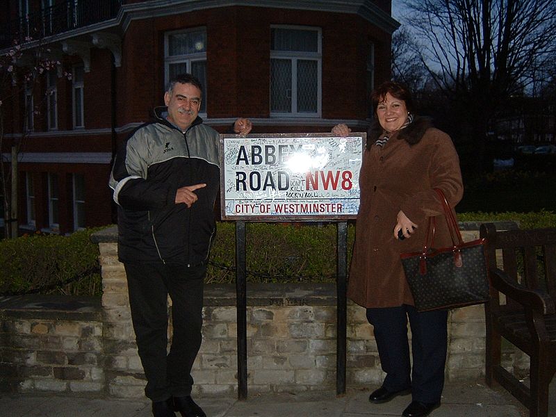 Alfonso nos cuenta que se tomó esta foto en el año 2004, durante un viaje a Londres.