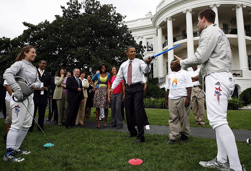 EL PRESIDENTE OBAMA PARTICIPA EN EVENTO PARA APOYAR LA CANDIDATURA DE CHICAGO A LOS JUEGOS OLÍMPICOS Y PARALÍMPICOS DE 2016