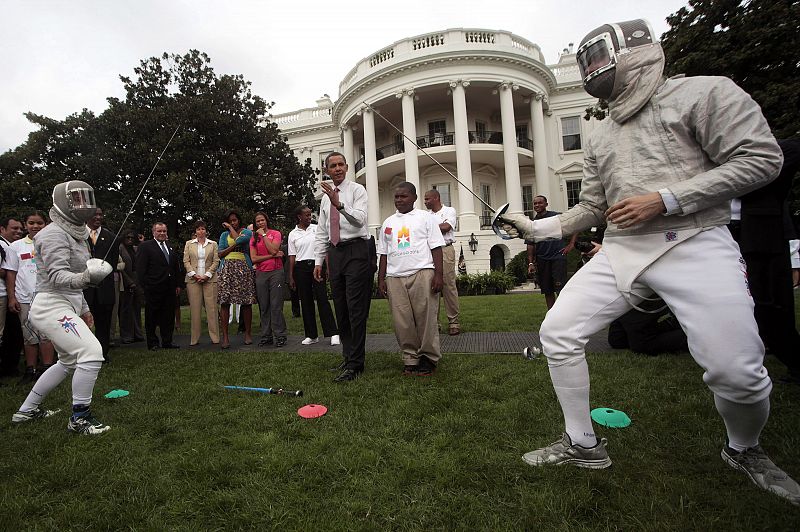 EL PRESIDENTE OBAMA PARTICIPA EN EVENTO PARA APOYAR LA CANDIDATURA DE CHICAGO A LOS JUEGOS OLÍMPICOS Y PARALÍMPICOS DE 2016