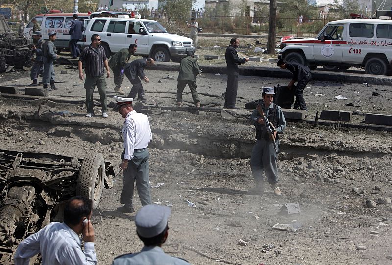 Imagen de la zona afectada