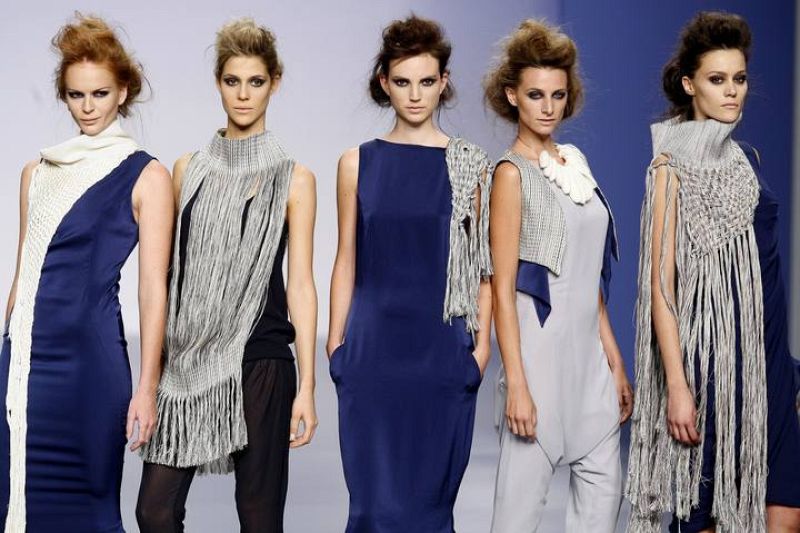 Modelos de Sara Coleman en Cibeles Madrid Fashion Week 2009