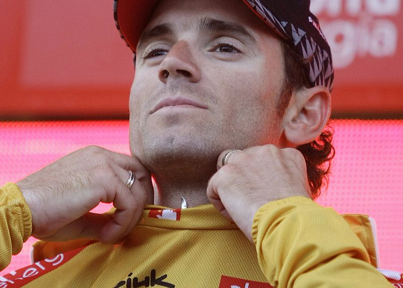 Muchas ganas tenía Valverde de ajustarse el último maillot oro de la Vuelta