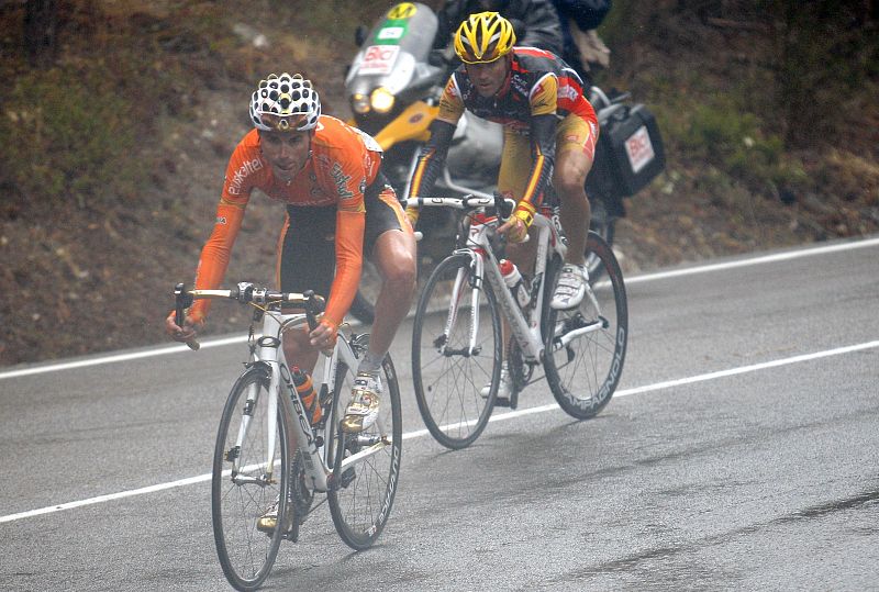 En Guadarrama, Valverde no dejo escaparse a Samuel Sánchez y dejaba la vuelta "al 100%"