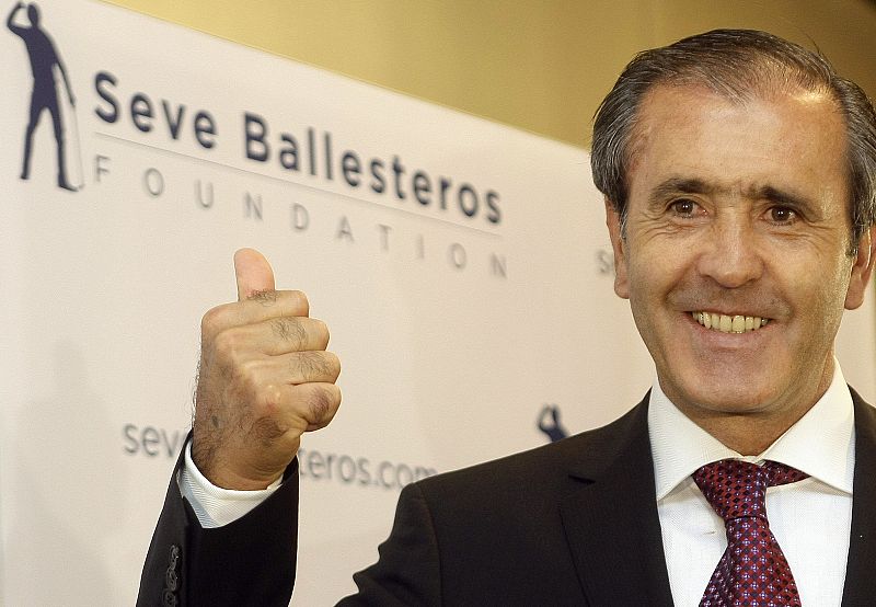 Severiano Ballesteros presentó su fundación para la investigación sobre el cáncer el 25 de junio de 2009, después de pasar su calvario personal por esta enfermedad a finales de 2008.