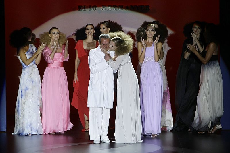 Homenaje a Elio Berhanyer en Madrid Cibeles Fashion Week