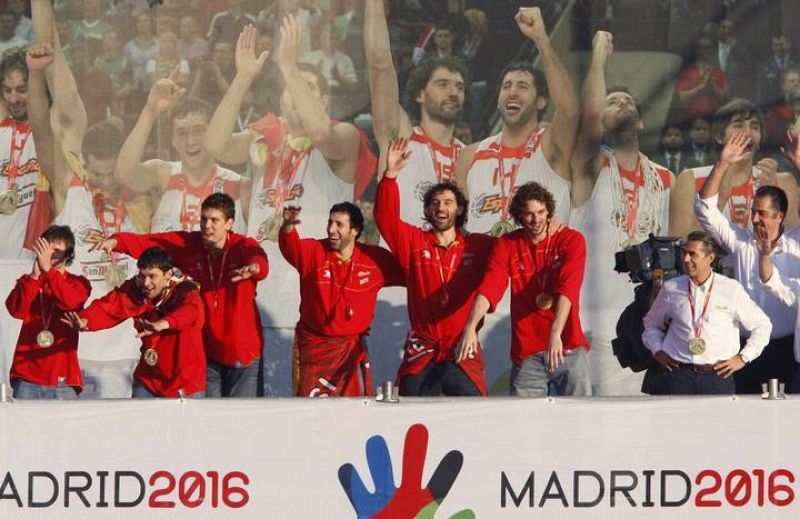 CELEBRACIÓN DE LA SELECCIÓN ESPAÑOLA