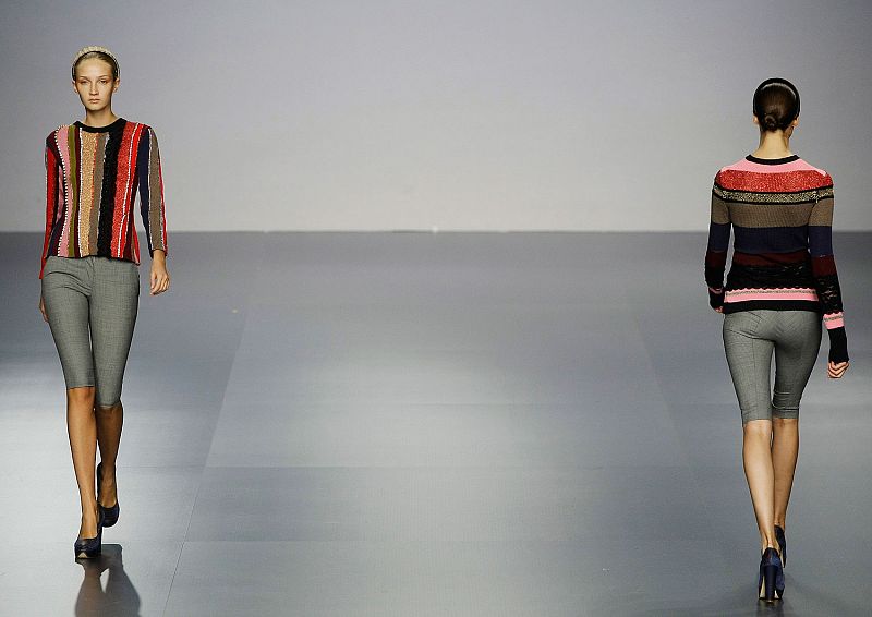 Modelos de Serguei Povaguin en Cibeles Madrid Fashion Week