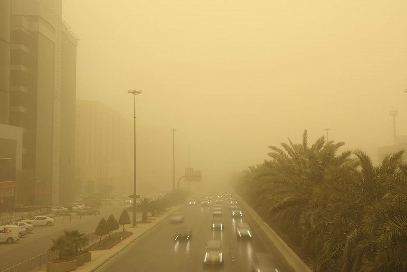 Tormenta de arena en Riyadh