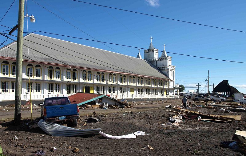 Un tsunami en las islas Samoa causa decenas de muertos