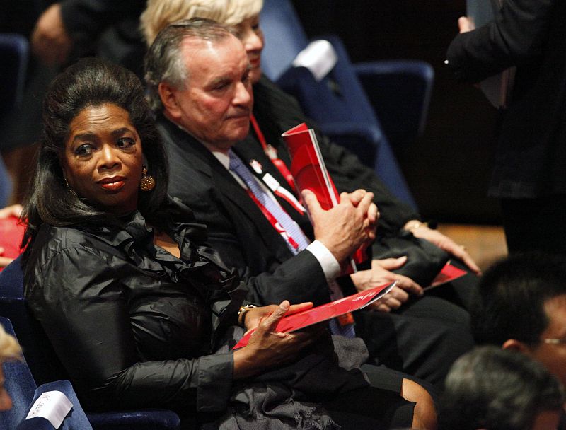 Oprah Winfrey, famosa presentadora de televisión americana, ha viajado a Copenhague para apoyar a Chicago.