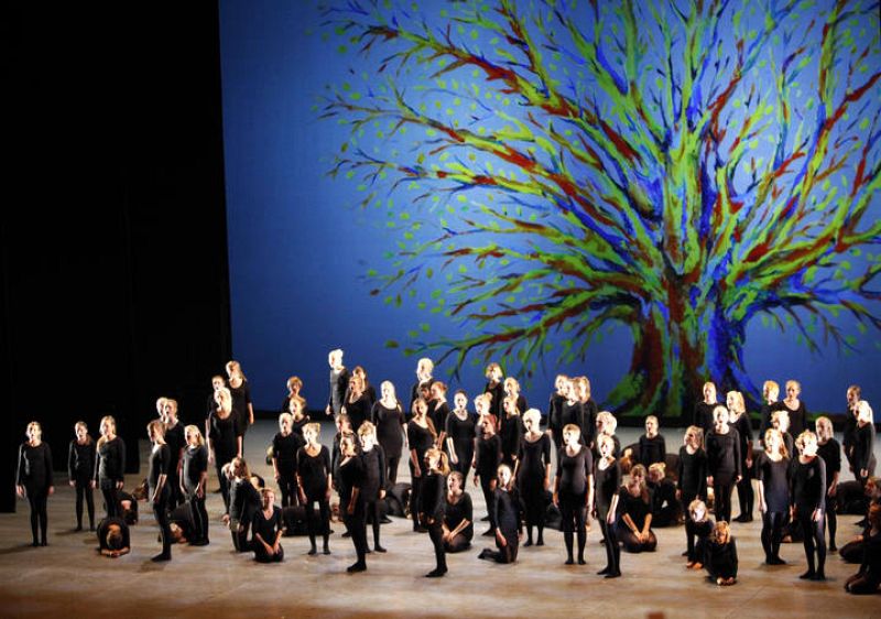 Durante la ceremonia, ha habido espacio para la música y la ópera.