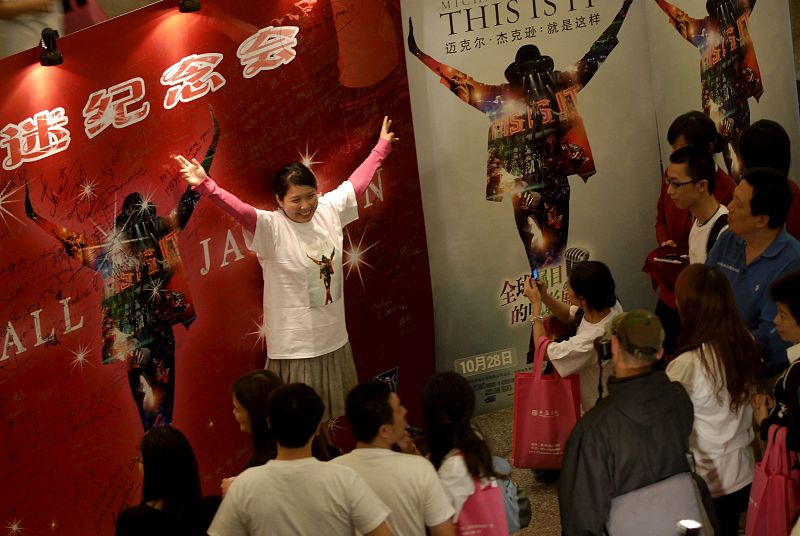 CHINA-ESTRENO DOCUMENTAL MICHAEL JACKSON
