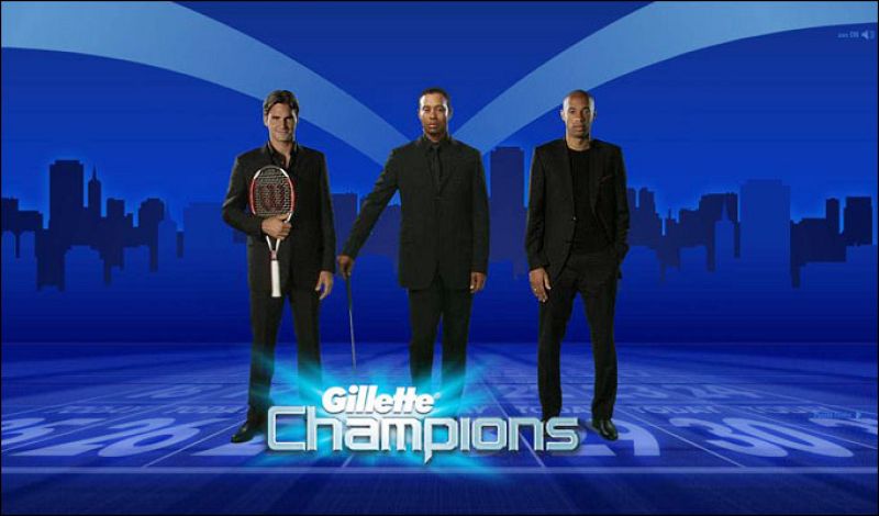 Imagen de la promoción de 'Gillette Champions' que se puede ver en Francia