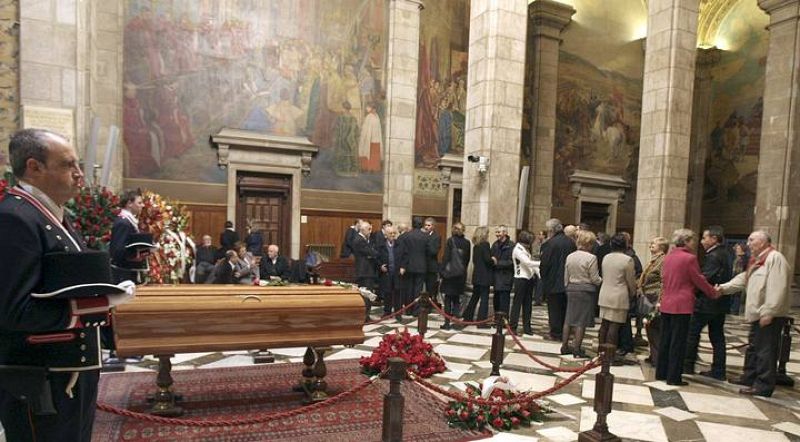 CAPILLA ARDIENTE DE JORDI SOLÉ TURA