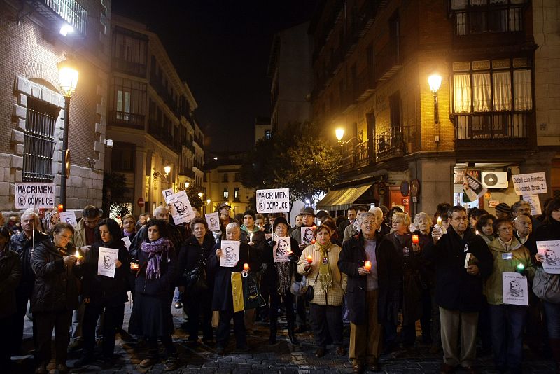 El acto ha sido convocado por la asociación Voluntad y Determinación.Aminatou Haidar  in Madrid