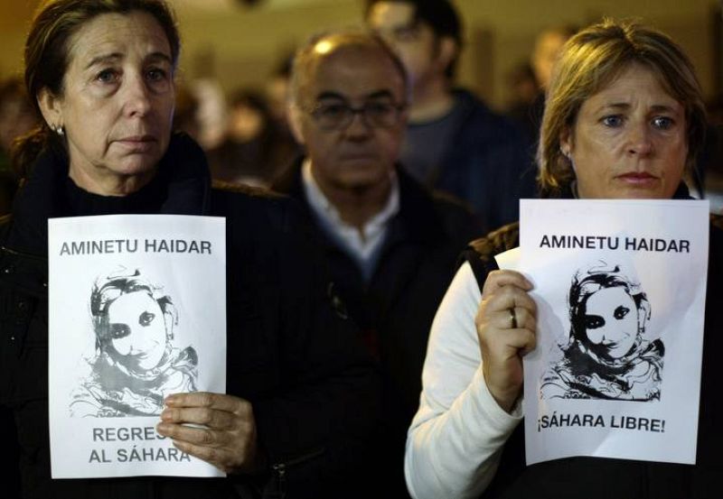 Las asociaciones a favor de Haidar han amenazado con nuevas huelgas si la situación no se soluciona pronto. 