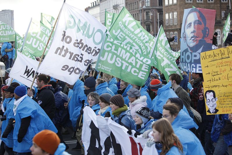 MANIFESTACIÓN CONTRA EL CAMBIO CLIMÁTICO