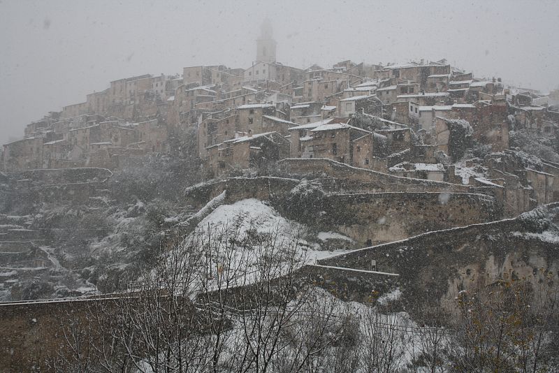 Estampa navideña en Bocairent (Valencia)