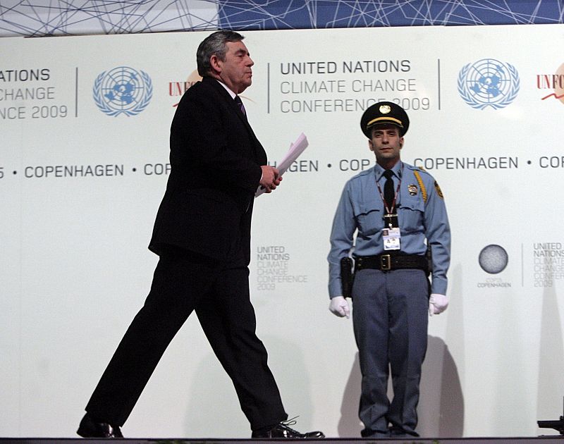 El primer ministro británico, Gordon Brown. Gran Bretaña aboga por alcanzar un acuerdo satisfactoria que sustituya al Protocolo de Kyoto.