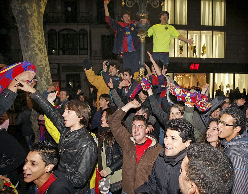 CELEBRACIÓN DEL TÍTULO DEL MUNDIAL DE CLUBES EN CANALETAS