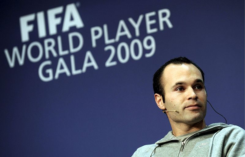 Andrés Iniesta es otro de los tres representantes del Barça entre los nominados al FIFA World Player.