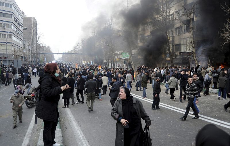 Enfrentamientos en Irán